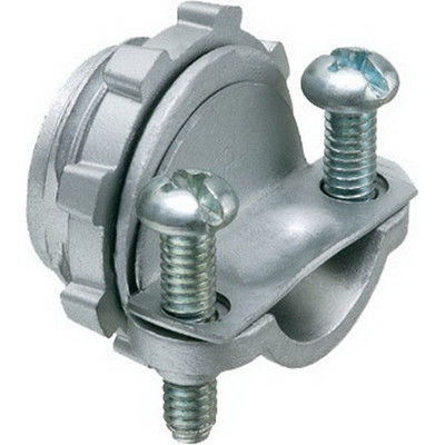 Zinc Die Cast Clamp Type Romex Kabel Konektor Untuk Kawat OEM 3/4 "