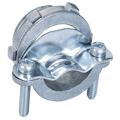 Zinc Die Cast Clamp Type Romex Kabel Konektor Untuk Kawat OEM 3/4 "