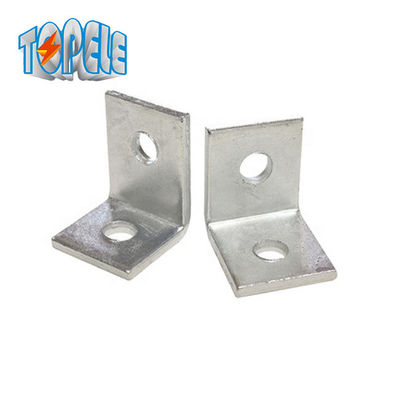 2 sudut ujung lubang 3mm Unistrut saluran konektor