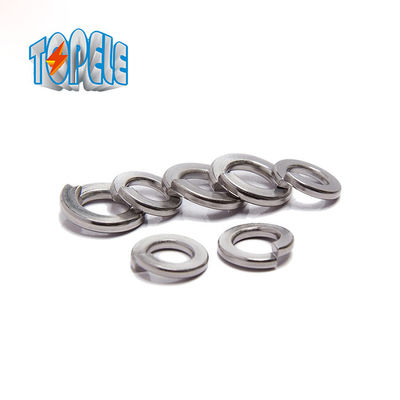 Steel biasa Zinc Finish SS316 Split Lock Washer