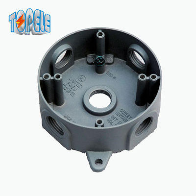 Kotak Outlet Aluminium Bulat IP65 Luar Ruang