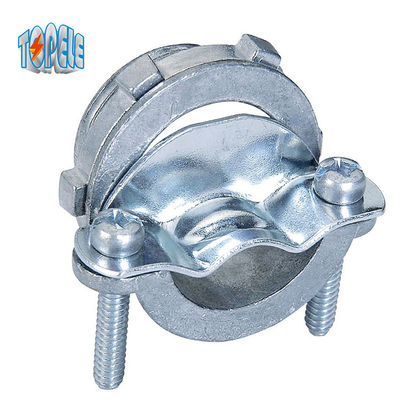 Zinc Die Cast OEM 3/4 "Clamp Type Connector Romex Kabel Konektor Untuk Kabel Kawat