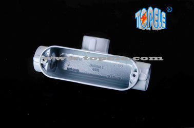 1/2&quot; sampai 4&quot; / Aluminium Threaded Conduit Body Type T Conduit Body / High Grade Conduit Wire Body
