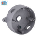 4 "Round 5 Hole Aluminium Weatherproof Kotak Listrik Powder Coat