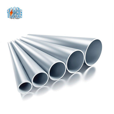Pipa Saluran EMT Galvanis Dipanaskan Listrik Aluminium Kekuatan Metallik