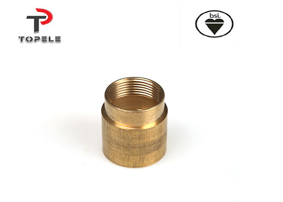Kuning 20mm 25mm Kuningan Adaptor Saluran Wanita Fleksibel