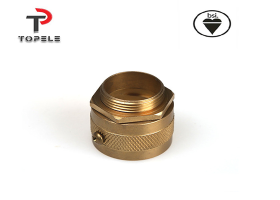 Kuning 20mm 25mm Kuningan Adaptor Saluran Wanita Fleksibel