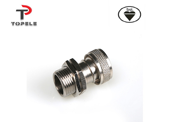 Kuning 20mm 25mm Kuningan Adaptor Saluran Wanita Fleksibel