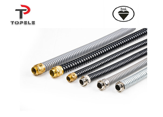 Kuning 20mm 25mm Kuningan Adaptor Saluran Wanita Fleksibel