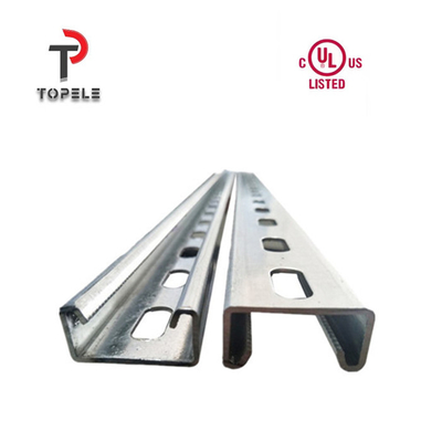 Galvanis Slotted Strut Channel Unistrut 1,5 mm - 3,0 mm