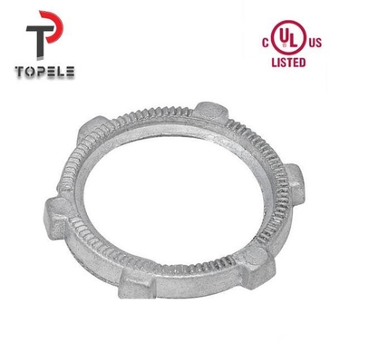 Zinc Rigid Locknut IMC Saluran Dan Fittings 1/2 "untuk 4"
