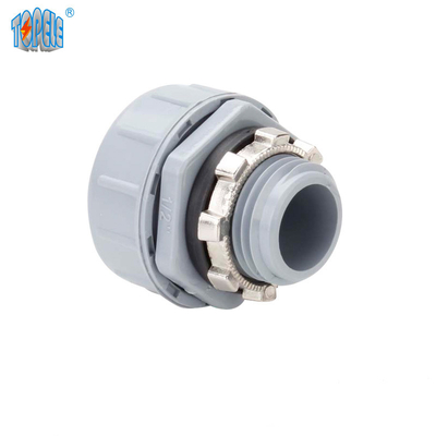 Liquid Tight Nm Lurus PVC Conduit Connector Self Extinguishing