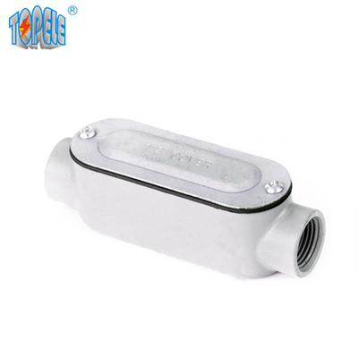 Lr/Ll/C/T/Lb Threaded Rigid Aluminium Conduit Body With Cover