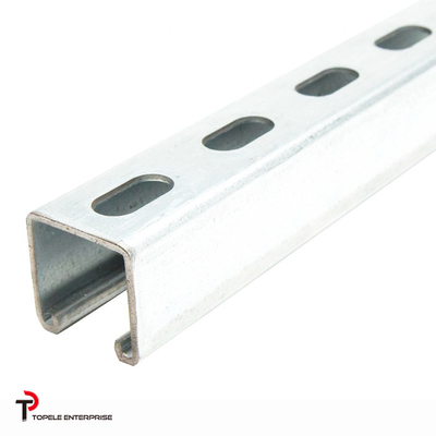 Strut Slotted Galvanized Support System Bentuk U Saluran 41X 41MM
